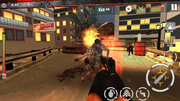 Zombie Survivor: Undead City Attack game for windows Pc 1