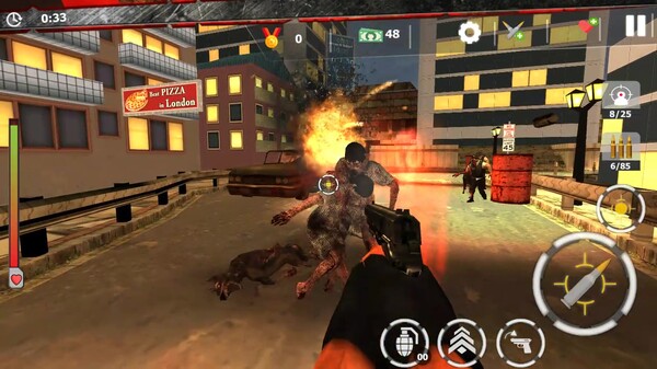 Скриншот из Zombie Survivor: Undead City Attack