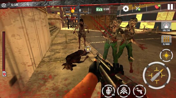 Скриншот из Zombie Survivor: Undead City Attack