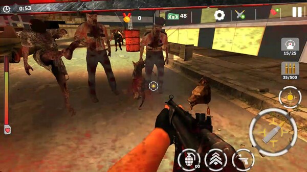 Скриншот из Zombie Survivor: Undead City Attack