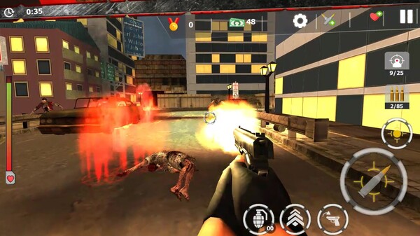 Скриншот из Zombie Survivor: Undead City Attack