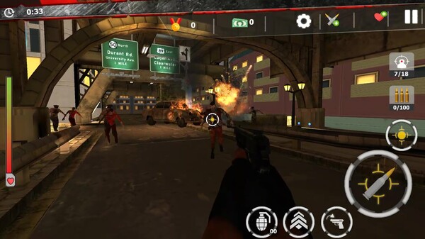 Скриншот из Zombie Survivor: Undead City Attack