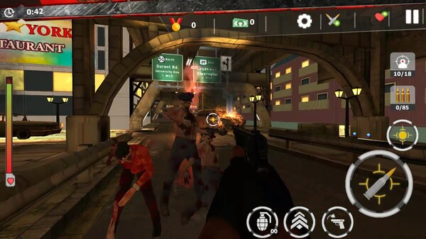 Скриншот из Zombie Survivor: Undead City Attack