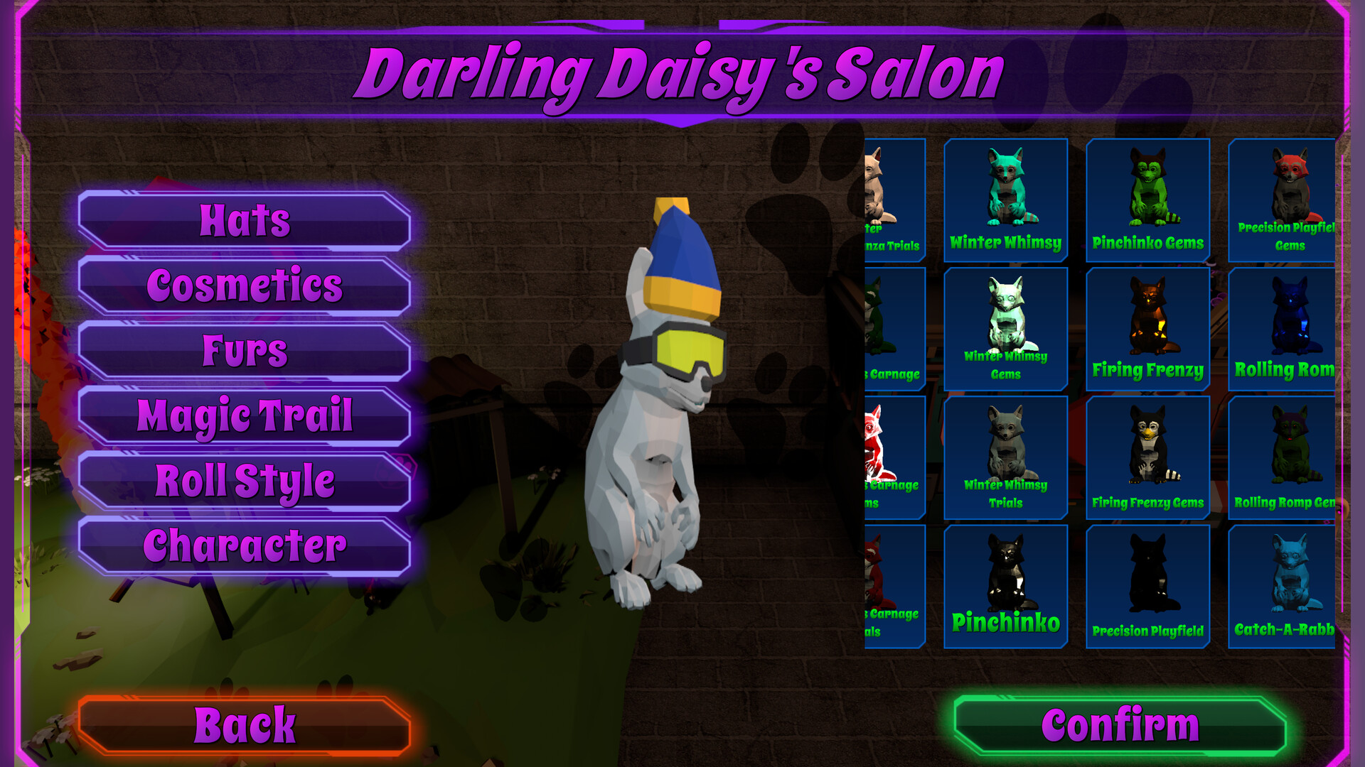 Roxy Raccoon's Pinball Panic - Winter Whimsy screenshot screenshot 7