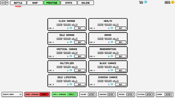 Скриншот из One Life Clicker