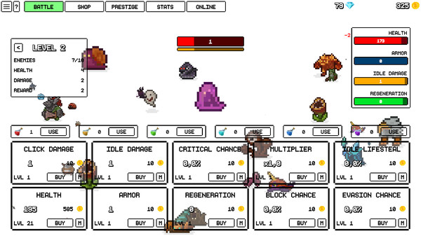 Скриншот из One Life Clicker