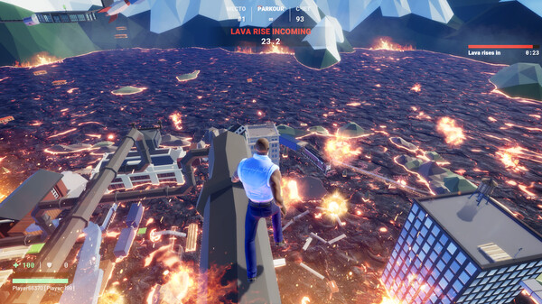 Скриншот из Up or Lava!