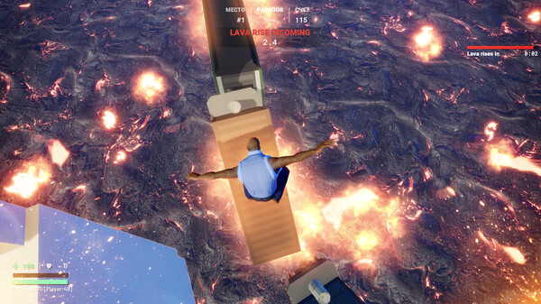 Скриншот из Up or Lava!
