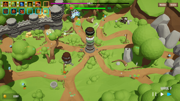 Slime Siege game for Linux 1