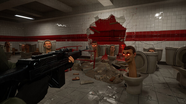 Skibidi Toilets: Invasion game for windows Pc 1