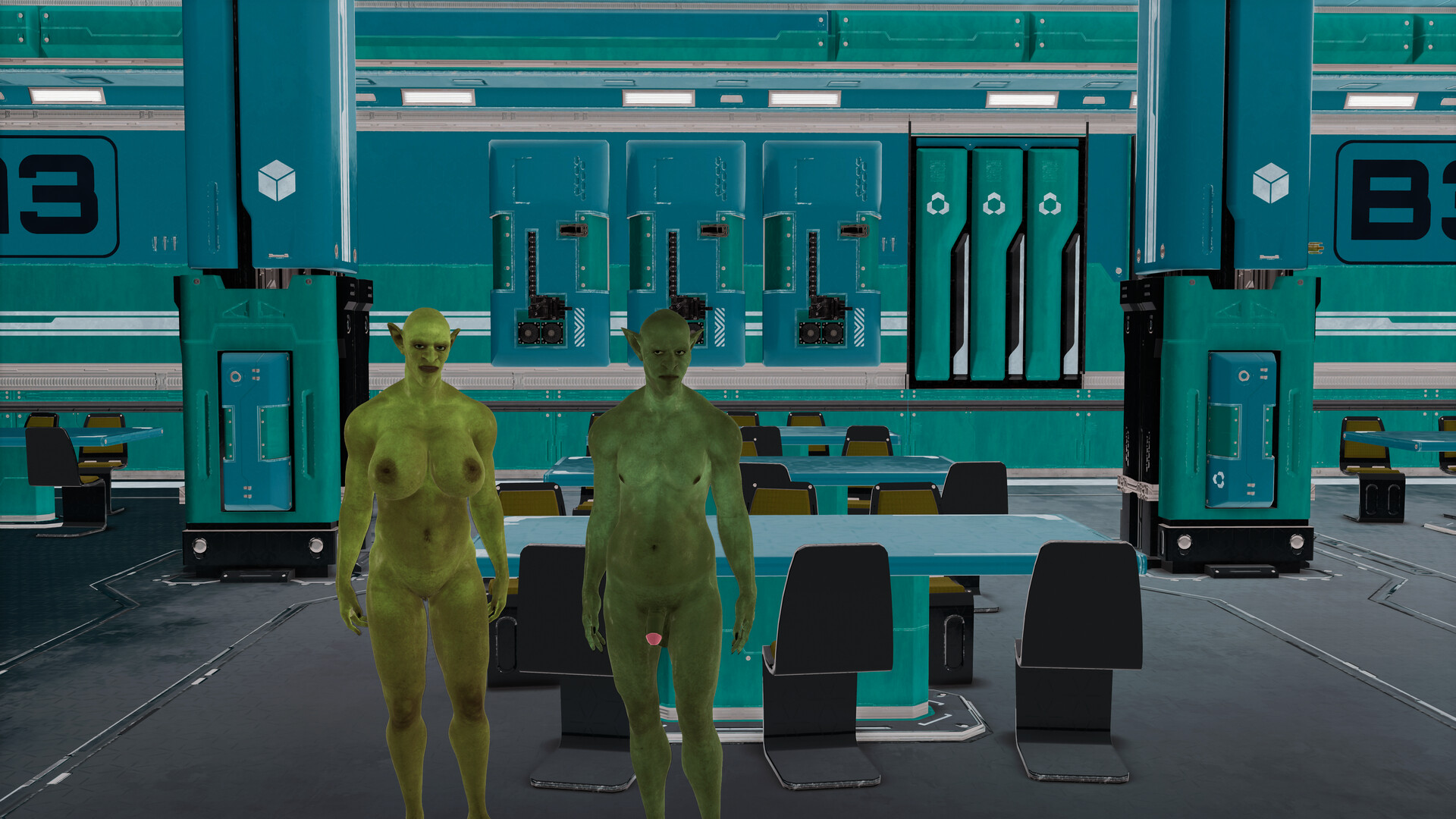 Sex monsters for Sci-fi builder #21