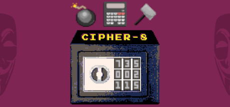 CIPHER-8 header banner