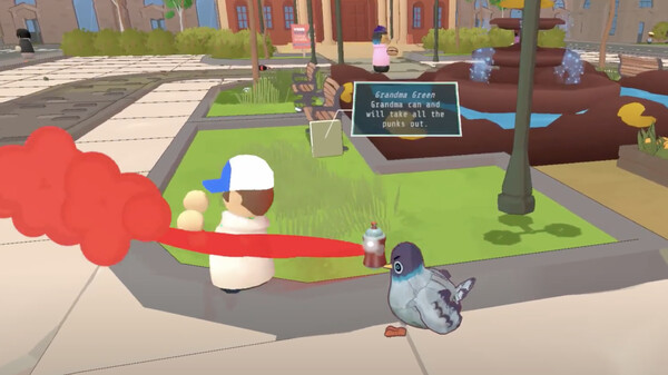 Скриншот из Birds Aren't Real: The Game