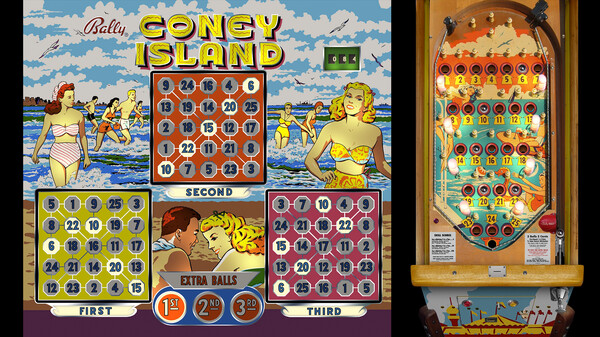 Bingo Pinball Gameroom - Bally Coney Island