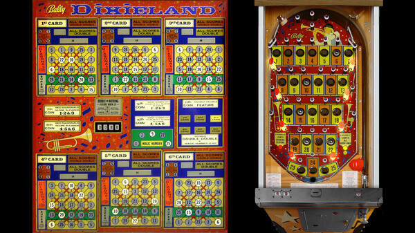 Bingo Pinball Gameroom - Bally Dixieland for steam Bingo Pinball Gameroom - Bally Dixieland for steam