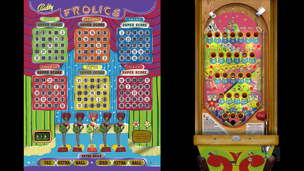 Bingo Pinball Gameroom - Bally Frolics for steam Bingo Pinball Gameroom - Bally Frolics for steam