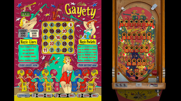 Bingo Pinball Gameroom - Bally Gayety for steam Bingo Pinball Gameroom - Bally Gayety for steam