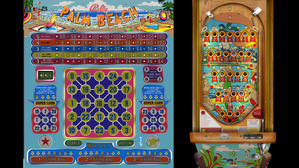 Bingo Pinball Gameroom - Bally Palm Beach for steam Bingo Pinball Gameroom - Bally Palm Beach for steam