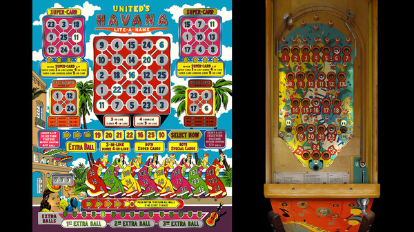 Bingo Pinball Gameroom - United Havana