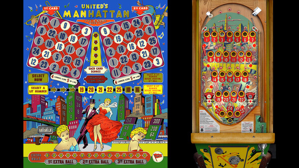 Bingo Pinball Gameroom - United Manhattan