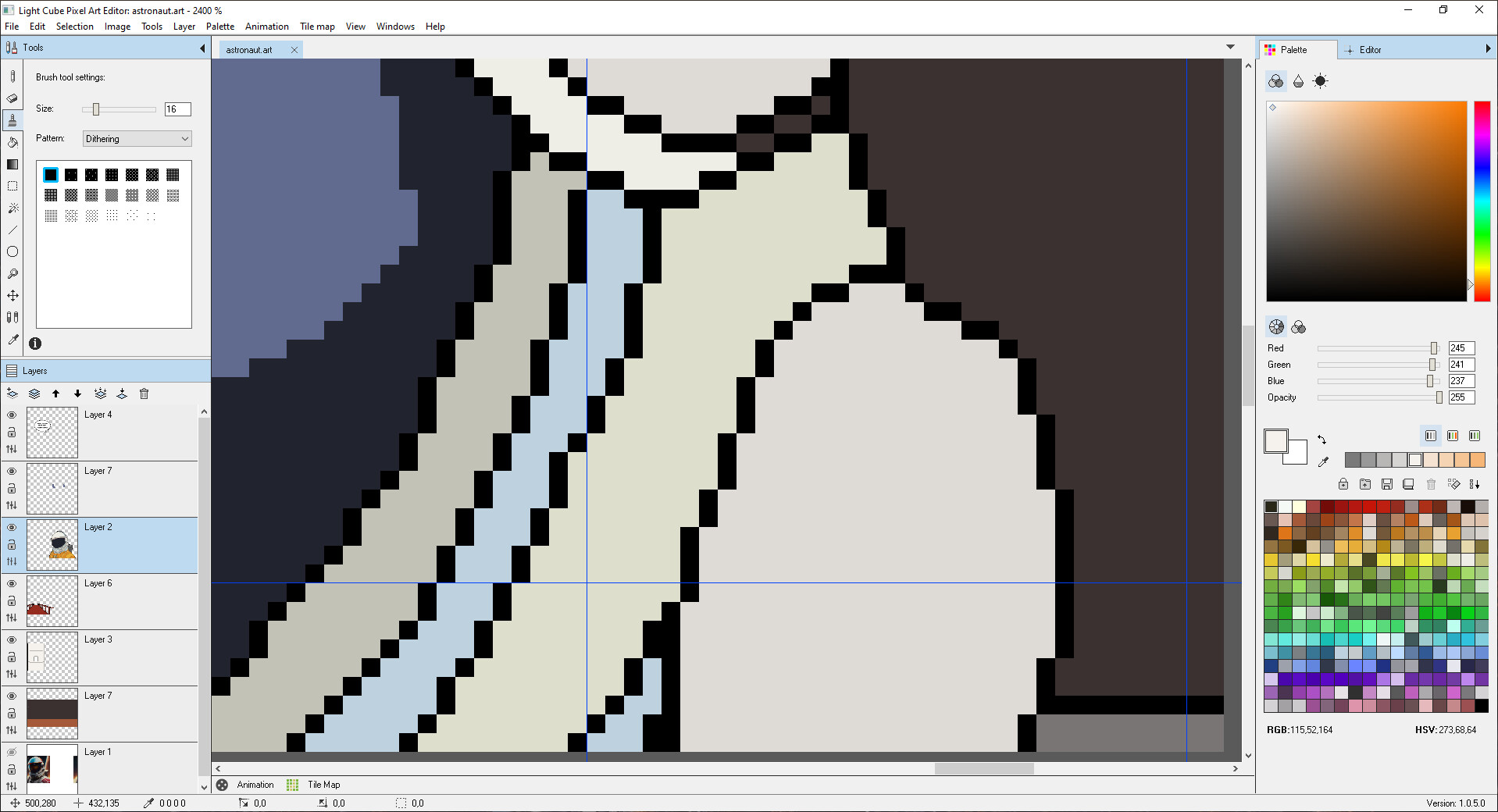 Lightcube Pixel Art Editor PC gameplay screenshot 2 of 8