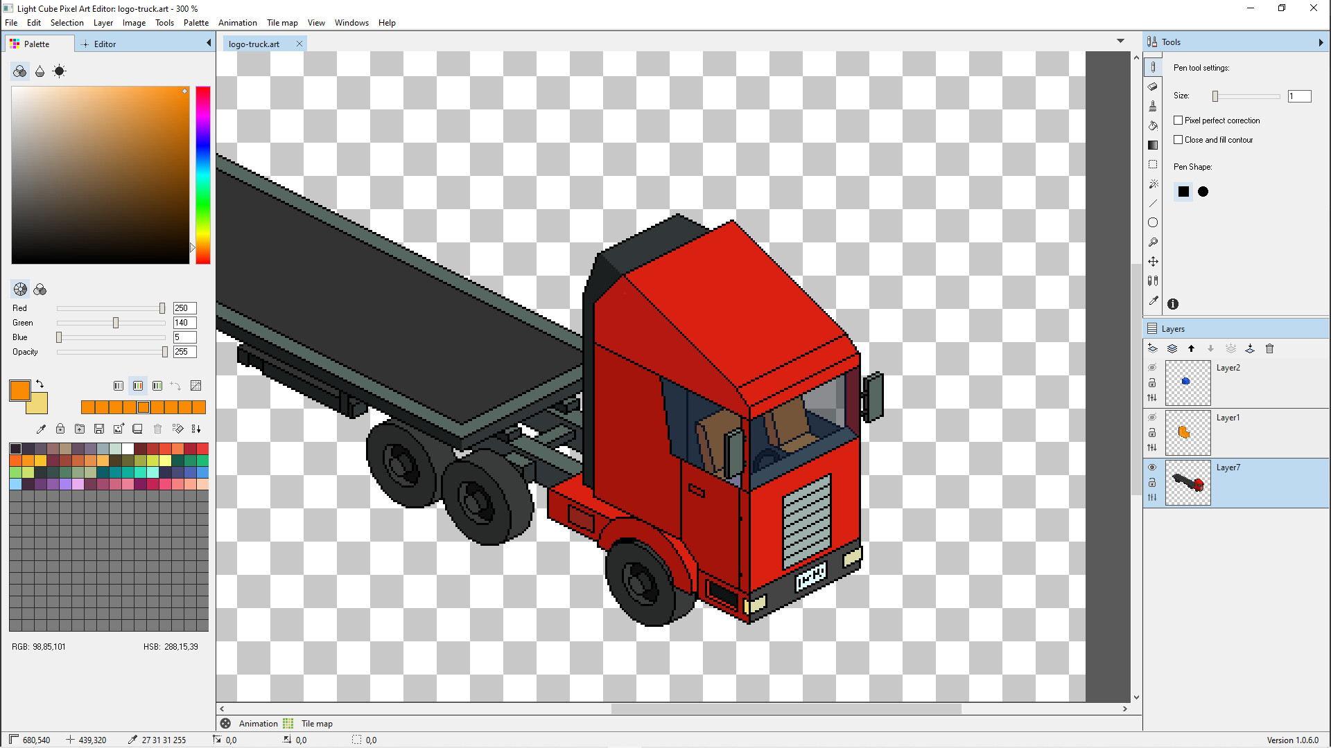 Lightcube Pixel Art Editor #5