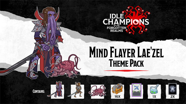 Idle Champions - Mind Flayer Lae'zel Theme Pack