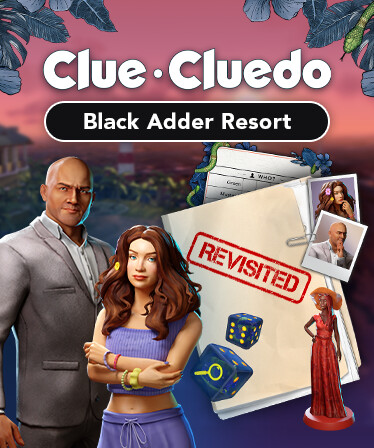 Clue/Cluedo: Black Adder Resort Crime Scene Bundle
