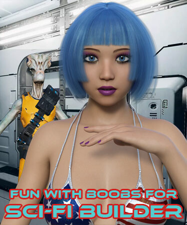 Fun with boobs for Sci-fi builder