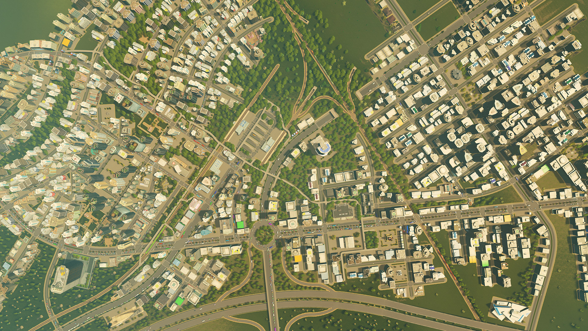 Cities: Skylines Gameplay (PC HD) 