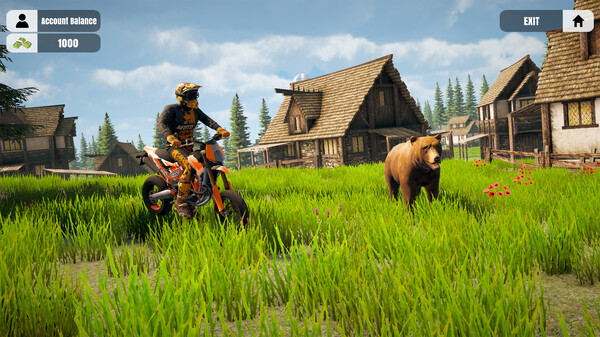 Скриншот из Dirt Bike Racer Simulator