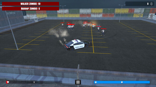 Скриншот из Drift Cars Zombie Crusher