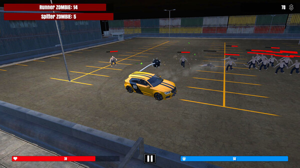 Скриншот из Drift Cars Zombie Crusher