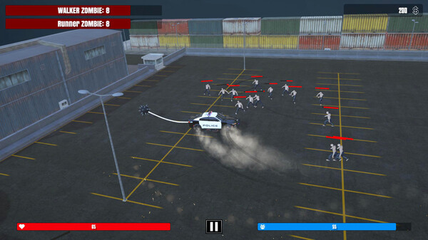 Скриншот из Drift Cars Zombie Crusher