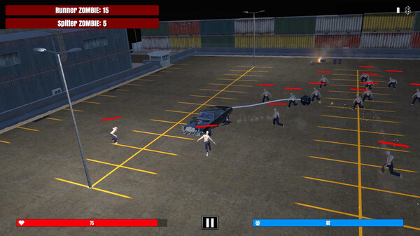 Скриншот из Drift Cars Zombie Crusher