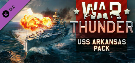 war thunder - uss arkansas pack vertical card thumbnail