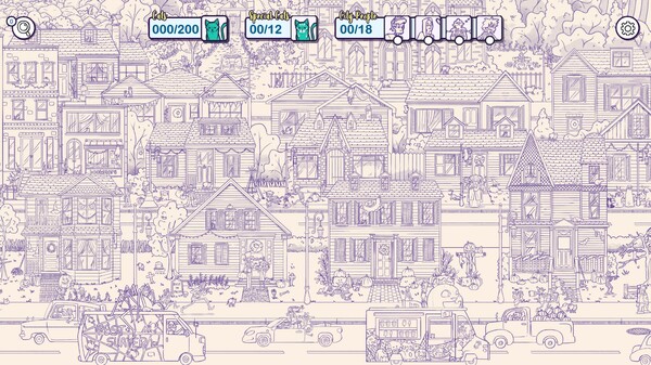 Скриншот из Hidden Cats in Spooky Town