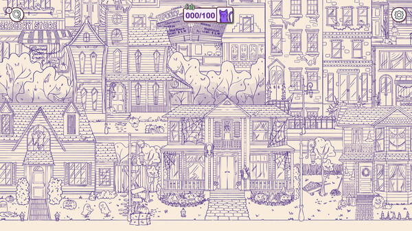 Скриншот из Hidden Cats in Spooky Town