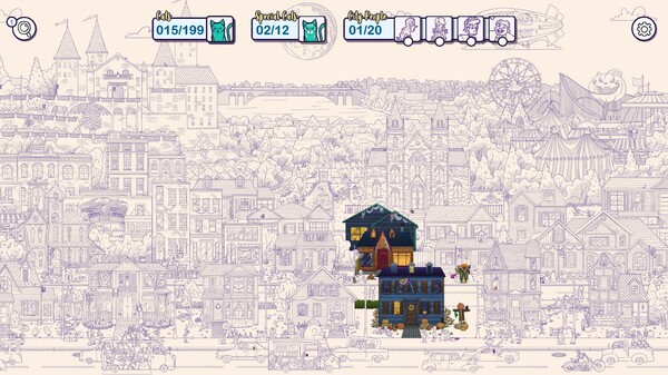Скриншот из Hidden Cats in Spooky Town