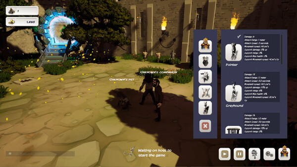 Beyond fantasy game for Linux 1