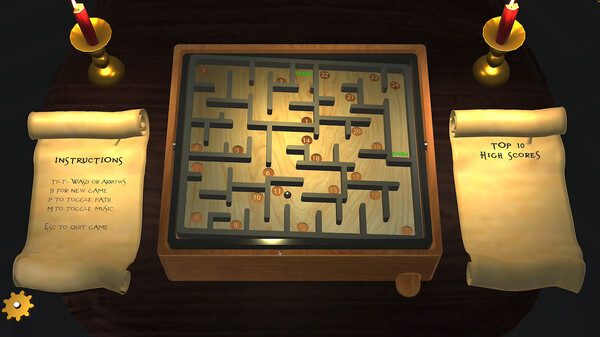 A-Mazing3D game for Linux 1