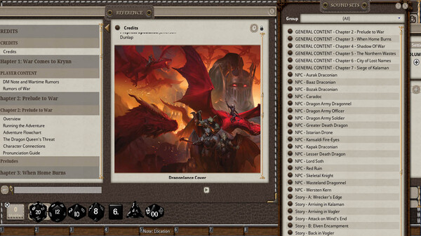 Fantasy Grounds - D&D Dragonlance Shadow of the Dragon Queen - Syrinscape Sound Link Pack for steam Fantasy Grounds - D&D Dragonlance Shadow of the Dragon Queen - Syrinscape Sound Link Pack for steam
