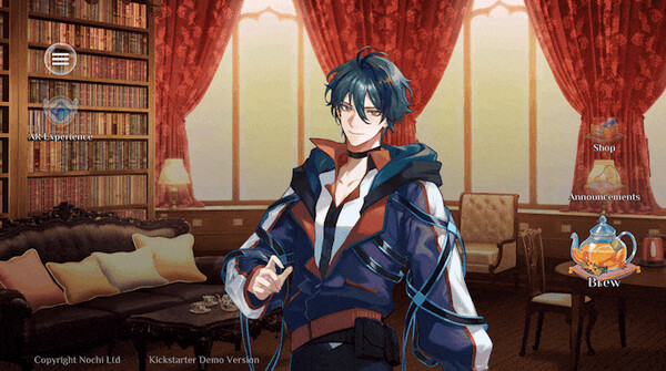 Скриншот из Sweetcore Brews: anime otome sim