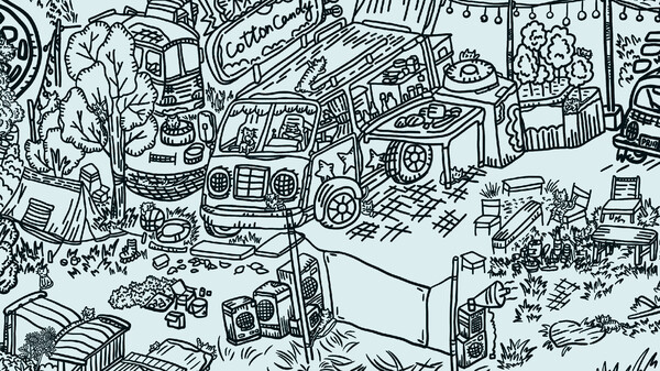 Hidden Cats In Amusement Park game for Linux 1