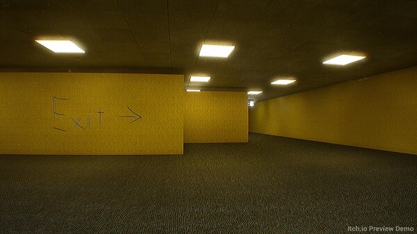 Backrooms: Infinite Halls Demo screenshot 8