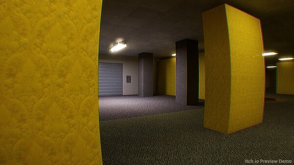 Backrooms: Infinite Halls Demo screenshot 7
