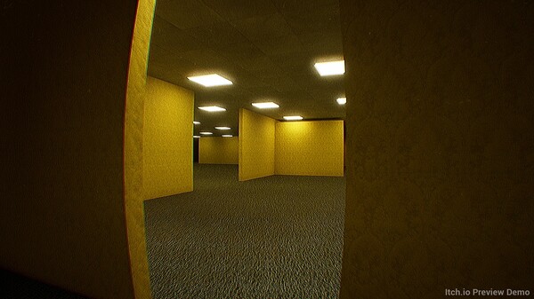 Backrooms: Infinite Halls Demo screenshot 5