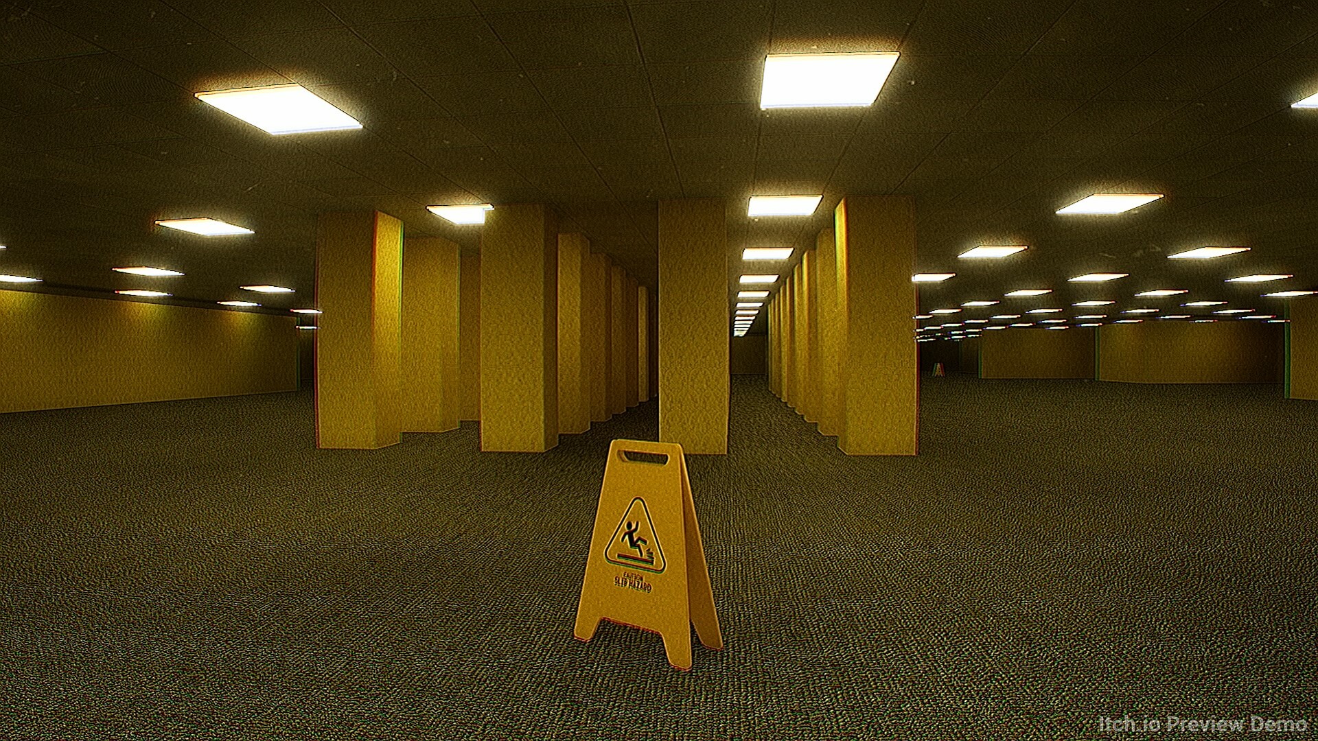 Backrooms: Infinite Halls Demo #3