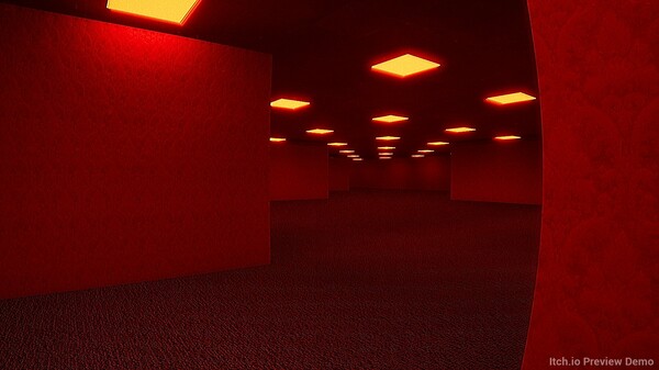 Backrooms: Infinite Halls Demo screenshot 2