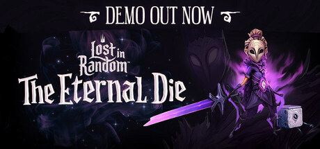 Steam header art for Lost in Random: The Eternal Die